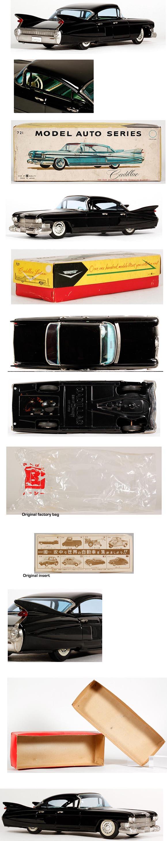 1959 Bandai, Cadillac Sedan de Ville in Original Box